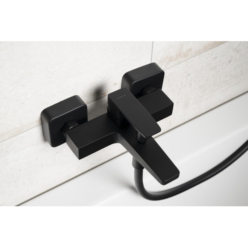 Sapho - TURSI kádcsaptelep, matt fekete