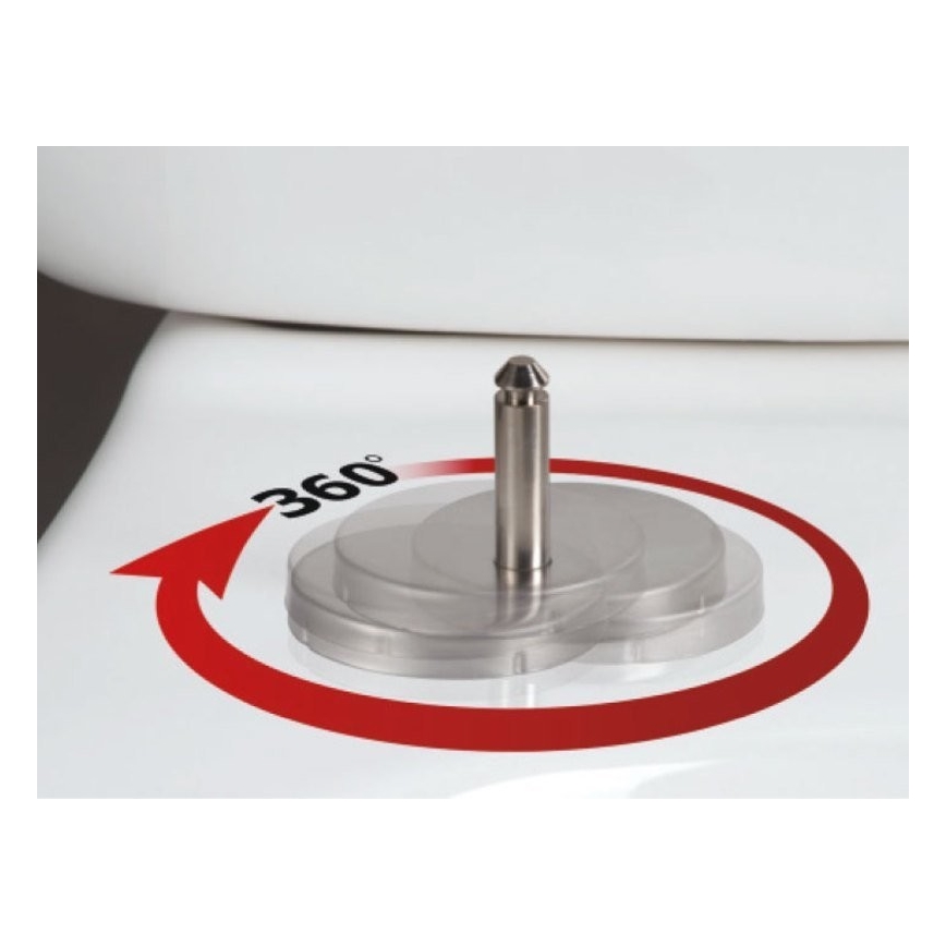 Sapho - WC-ülőke SoftClose EDITA fehér