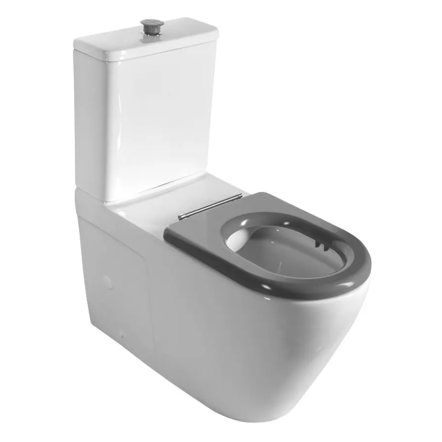 Sapho - WC-ülőke SoftClose szürke