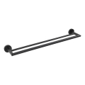Sapho - X-ROUND fali törölközőtartó 12x65,5 cm fekete