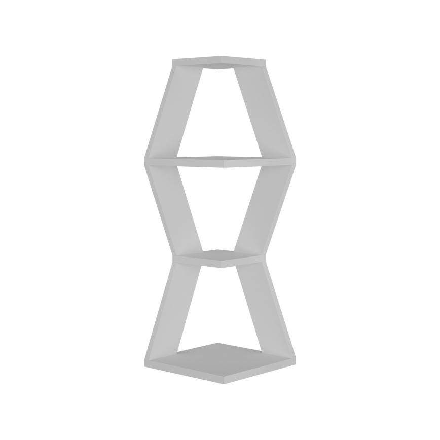 Sarki fali polc SABLOR 86x30 cm fehér