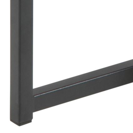 SARON dohányzóasztal szett, 2 db, tölgy/fekete