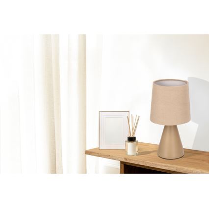 SATTI asztali lámpa 1xE14/40W/230V bézs