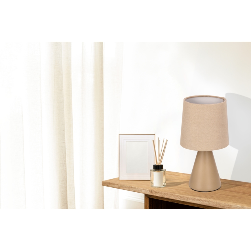 SATTI asztali lámpa 1xE14/40W/230V bézs