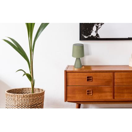 SATTI asztali lámpa 1xE14/40W/230V zöld