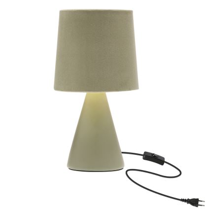SATTI asztali lámpa 1xE14/40W/230V zöld
