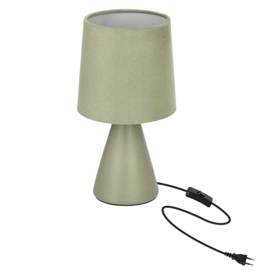 SATTI asztali lámpa 1xE14/40W/230V zöld