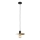 SAVANA zsinóros csillár 1xE27/15W/230V, átm. 23 cm, fekete/arany