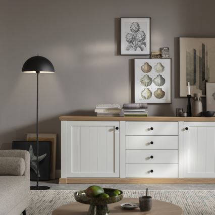 Schöner Wohnen 11727-18 - Állólámpa ALI 1xE27/25W/230V fekete