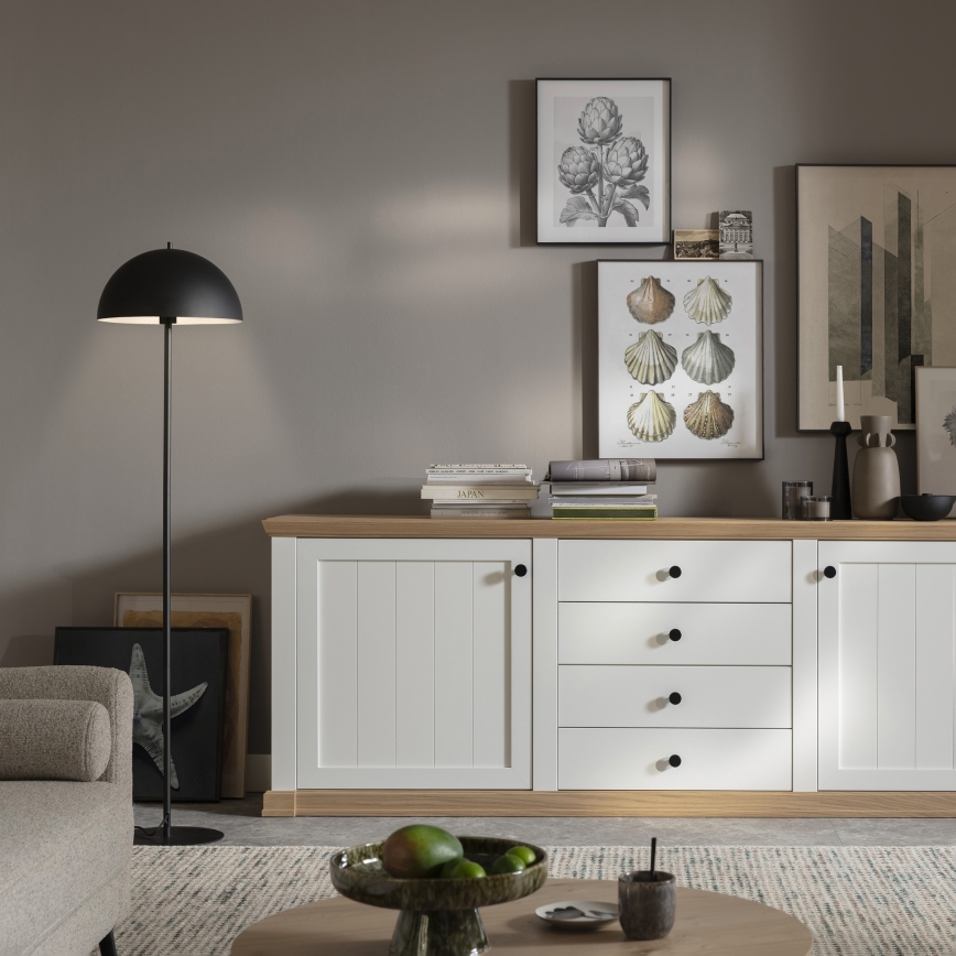 Schöner Wohnen 11727-18 - Állólámpa ALI 1xE27/25W/230V fekete