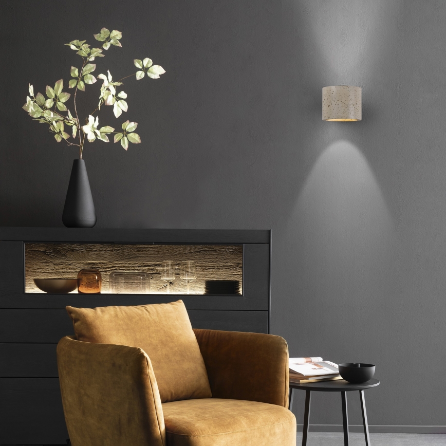 Schöner Wohnen 12542-42 - TRAVENTA fali lámpatest 1xG9/10W/230V beton