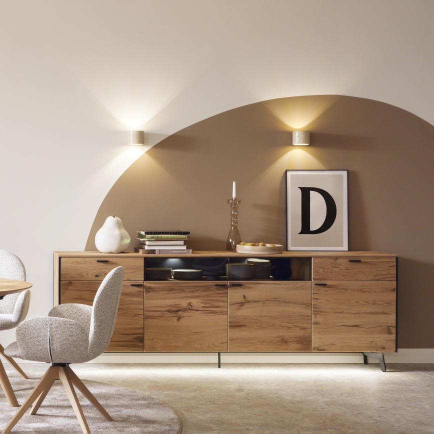 Schöner Wohnen 12542-42 - TRAVENTA fali lámpatest 1xG9/10W/230V beton