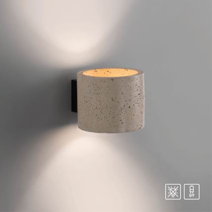 Schöner Wohnen 12542-42 - TRAVENTA fali lámpatest 1xG9/10W/230V beton