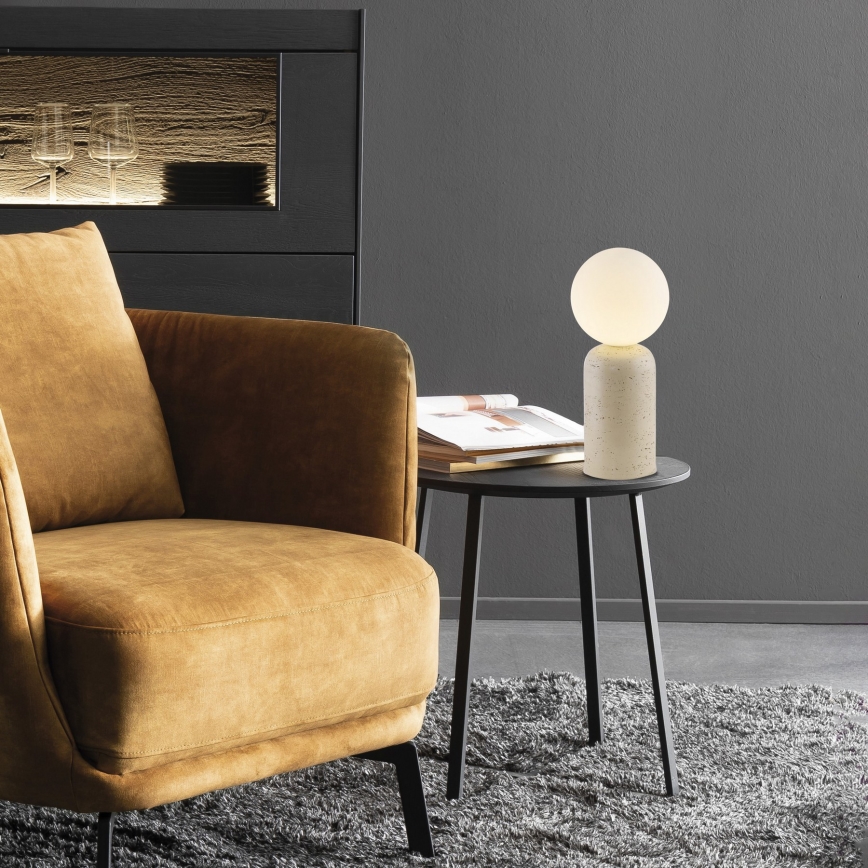 Schöner Wohnen 12543-42 - TRAVENTA asztali lámpa 1xG9/10W/230V beton