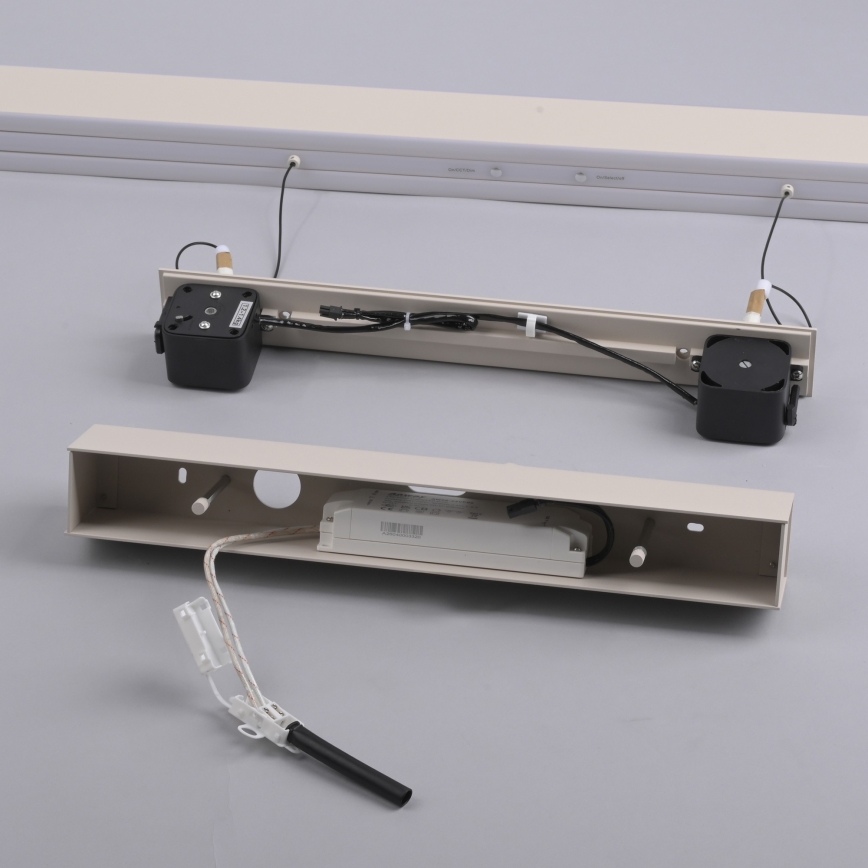 Schöner Wohnen 12577-39 - ADRIANA ROUND LED dimmelhető csillár kábelen 2xLED/24W/230V 2700/3000/3500/4000/5000K 160 cm szürke