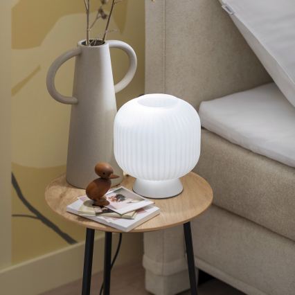 Schöner Wohnen 13573-16 - Asztali lámpa NAMI 1xE27/25W/230V fehér