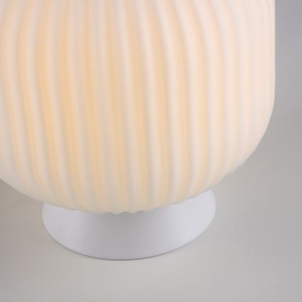 Schöner Wohnen 13573-16 - Asztali lámpa NAMI 1xE27/25W/230V fehér