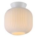 Schöner Wohnen 13574-16 - Mennyezeti lámpa NAMI 1xE27/25W/230V átm. 20 cm fehér