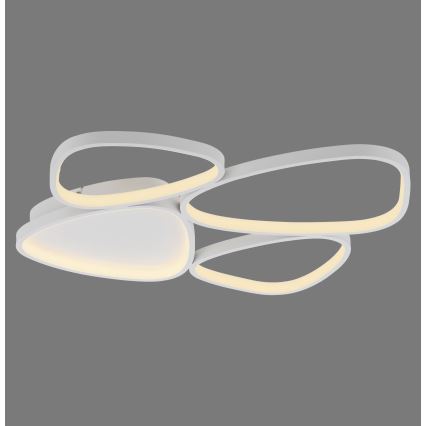 Schöner Wohnen 14038-16 - PEBBLES LED dimmelhető mennyezeti lámpa LED/35,5W/230V fehér