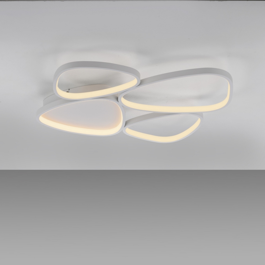 Schöner Wohnen 14038-16 - PEBBLES LED dimmelhető mennyezeti lámpa LED/35,5W/230V fehér