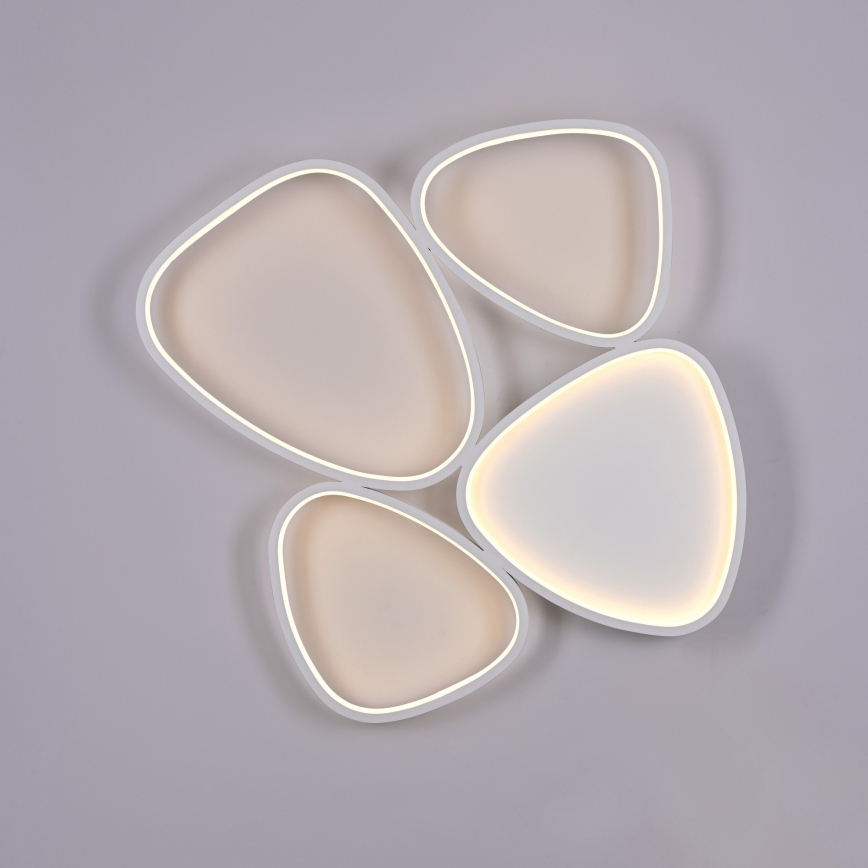 Schöner Wohnen 14038-16 - PEBBLES LED dimmelhető mennyezeti lámpa LED/35,5W/230V fehér