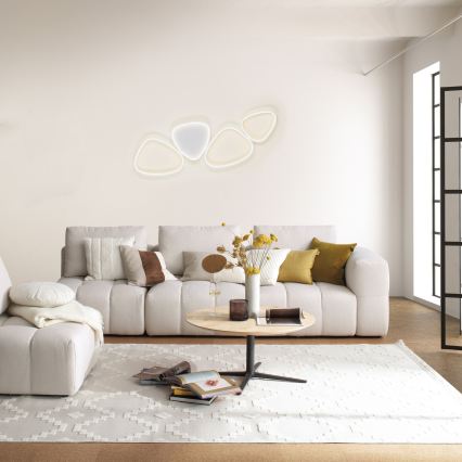 Schöner Wohnen 14039-16 - LED dimmelhető mennyezeti lámpa PEBBLES LED/35,5W/230V fehér