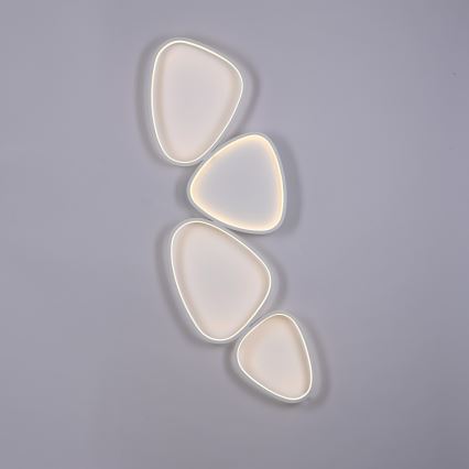 Schöner Wohnen 14039-16 - LED dimmelhető mennyezeti lámpa PEBBLES LED/35,5W/230V fehér