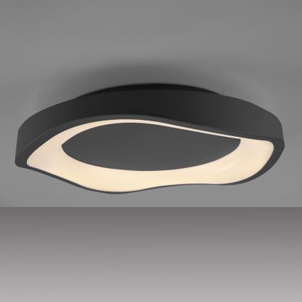 Schöner Wohnen 14233-18 - Fényerőszabályozható LED mennyezeti lámpatest MONTA LED/21W/230V, átm. 40 cm, fekete