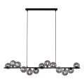 Schöner Wohnen 14504-18 - LED csillár kábelen DUBAI 13xG9/3W/230V 118 m fekete/füstszínű