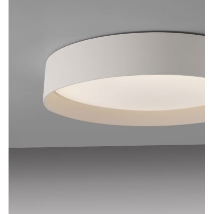 Schöner Wohnen 14594-39 - dimmelhető mennyezeti LED lámpa TAVOLI LED/20W/230V 2700-6500K átm. 39 cm szürke + távirányító
