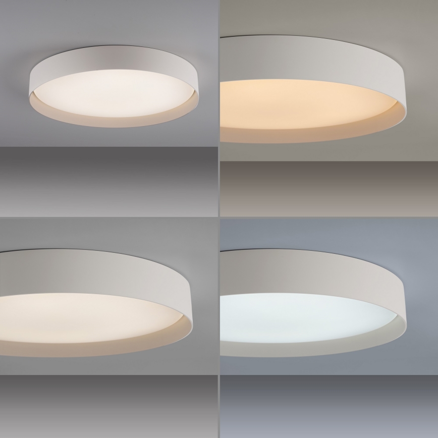 Schöner Wohnen 14595-39 - LED dimmelhető mennyezeti lámpa TAVOLI LED/34W/230V 2700-6500K Ø 49 cm szürke + távirányító