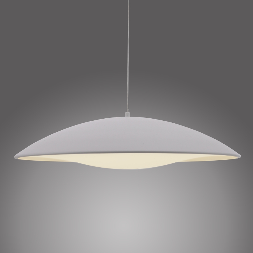 Schöner Wohnen 14607-16 - LED fényerőszabályozható zsinóros függeszték LENTE LED/23W/230V átm. 50 cm fehér