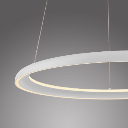 Schöner Wohnen 15570-16 - QUILLO LED kábeles függőlámpa, fényerőszabályozható, 36W/230V, Ø 60 cm, fehér