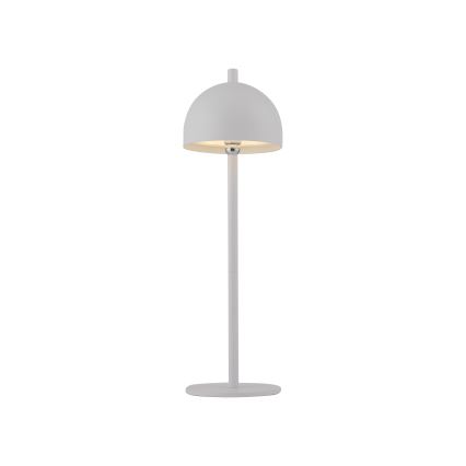 Schöner Wohnen 19244-16 - LED fényerőszabályozható érintővezérlésű tölthető kültéri asztali lámpa BELLIS LED/2,5W/5V 2600 mAh IP54 fehér