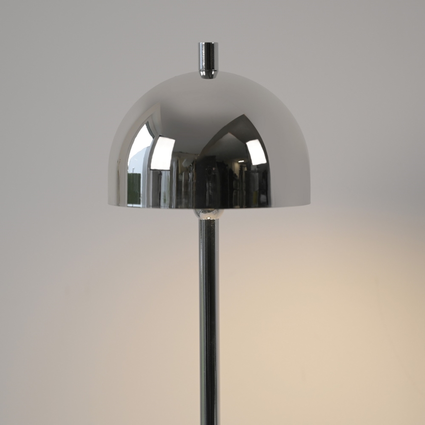 Schöner Wohnen 19244-17 - LED, dimmelhető, érintésvezérlésű, újratölthető kültéri asztali lámpa BELLIS LED/2,5W/5V 2600 mAh IP54 fényes króm