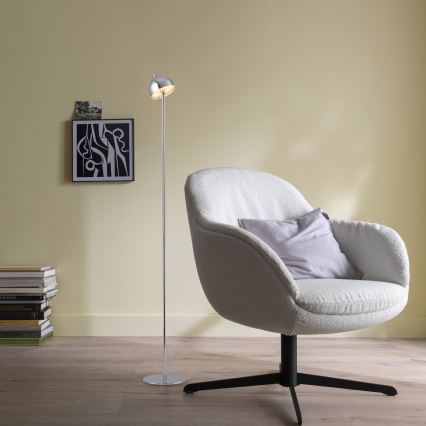 Schöner Wohnen 19245-17 - LED fényerőszabályozható érintésvezérlésű, újratölthető kültéri állólámpa BELLIS LED/2,5W/5V 2600 mAh IP54 fényes króm