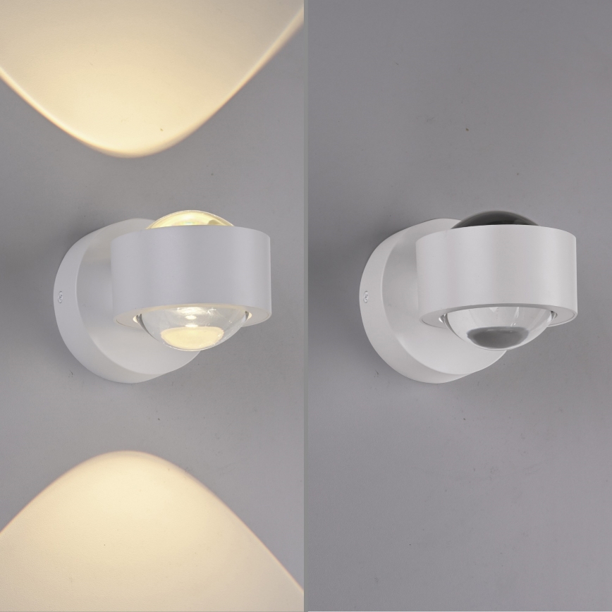 Schöner Wohnen 19331-16 - LED fali lámpatest CHIA 2xLED/2W/230V fehér