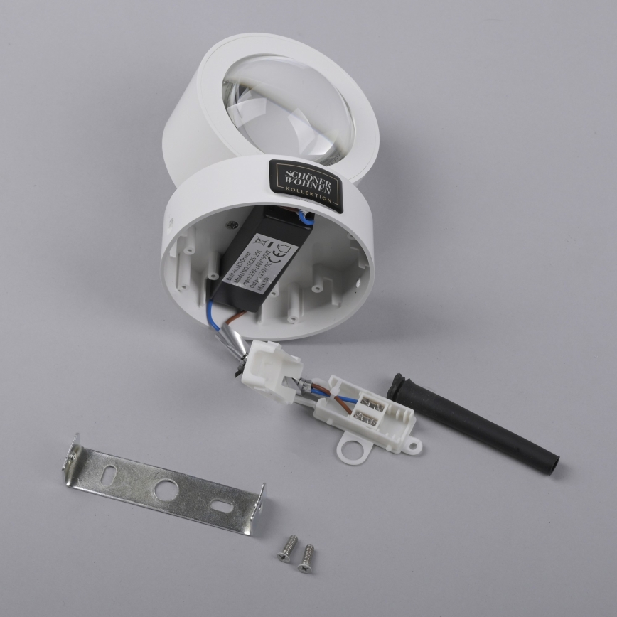 Schöner Wohnen 19331-16 - LED fali lámpatest CHIA 2xLED/2W/230V fehér