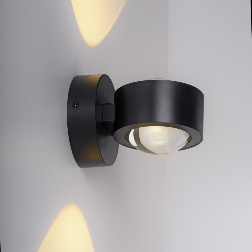 Schöner Wohnen 19331-18 - LED fali lámpatest CHIA 2xLED/2W/230V fekete