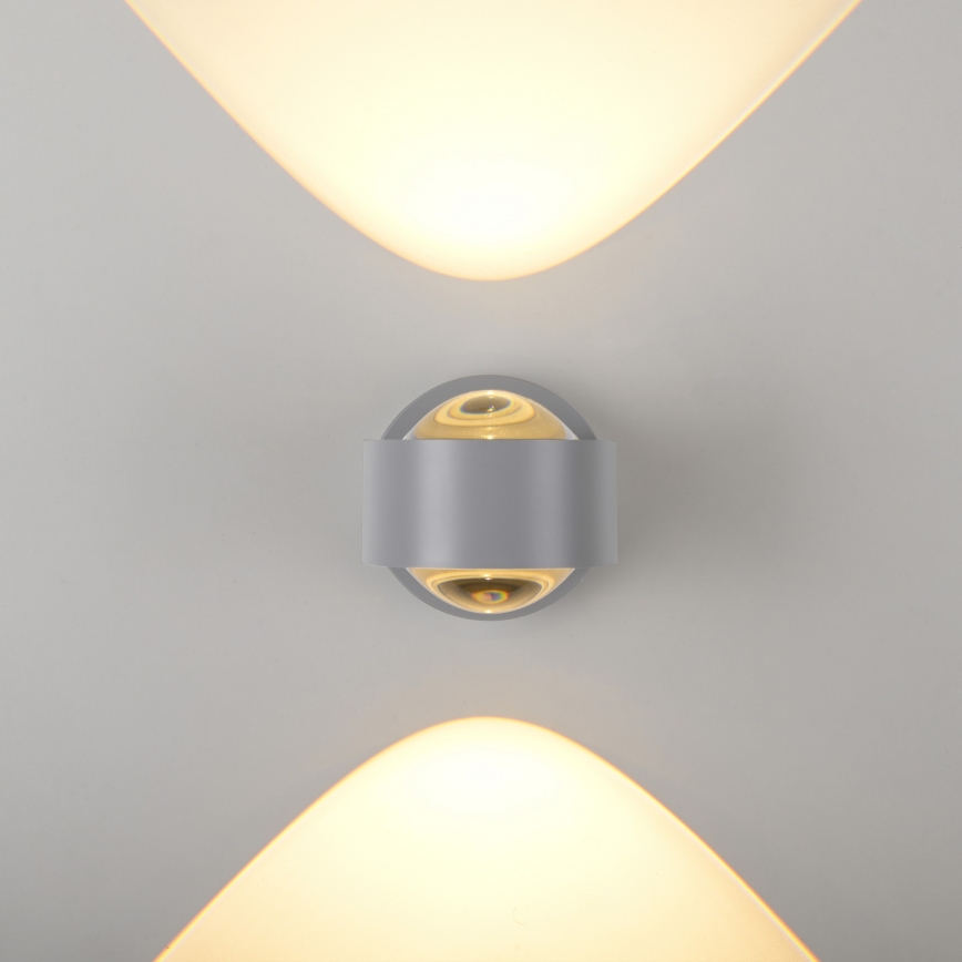 Schöner Wohnen 19331-21 - LED fali lámpa CHIA 2xLED/2W/230V antracit