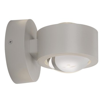 Schöner Wohnen 19331-39 - LED fali lámpa CHIA 2xLED/2W/230V szürke