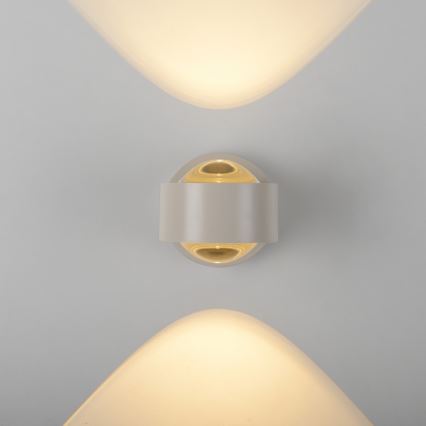 Schöner Wohnen 19331-39 - LED fali lámpa CHIA 2xLED/2W/230V szürke