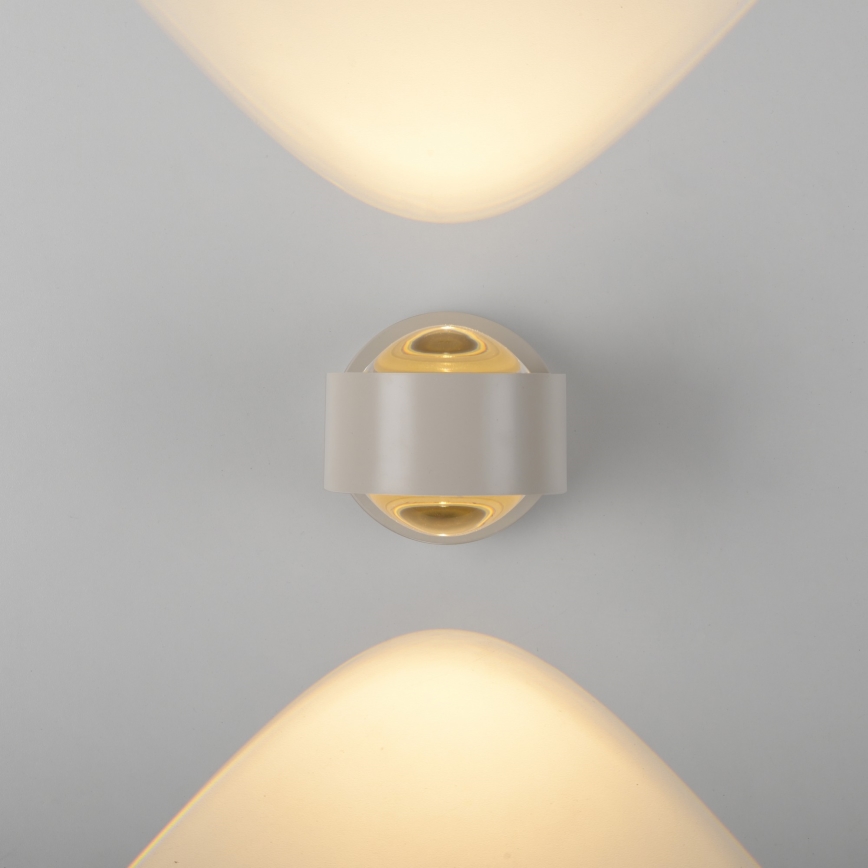 Schöner Wohnen 19331-39 - LED fali lámpa CHIA 2xLED/2W/230V szürke