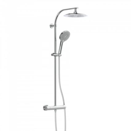 Schütte 60046 - Termosztátos zuhanyszett MADURA FRESH fényes króm