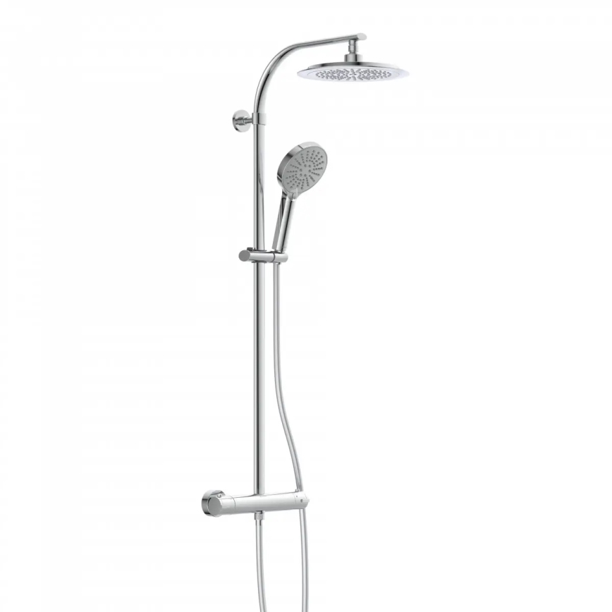 Schütte 60046 - Termosztátos zuhanyszett MADURA FRESH fényes króm