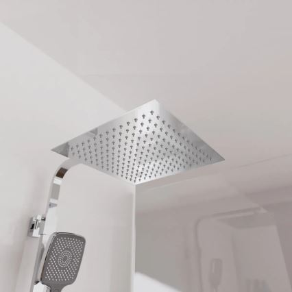 Schütte 60531 - OCEAN termosztátos zuhanyszett, fényes króm/antracit