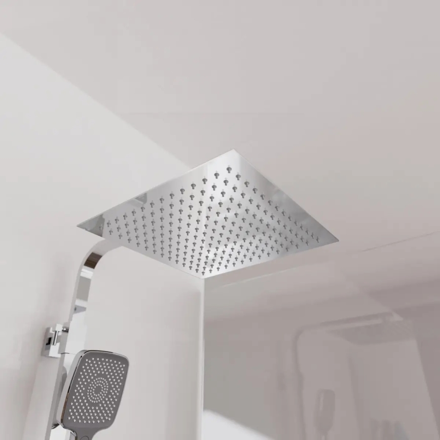 Schütte 60531 - OCEAN termosztátos zuhanyszett, fényes króm/antracit