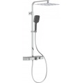 Schütte 60531 - OCEAN termosztátos zuhanyszett, fényes króm/antracit