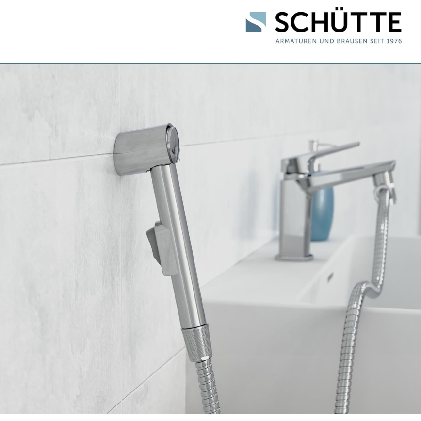 Schütte 78016 - Kézizuhany mosdóhoz, fényes króm
