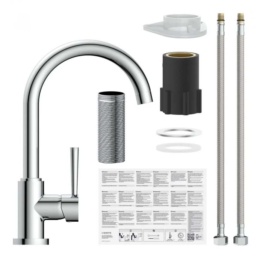 Schütte 79116 - CORNWALL konyhai csaptelep, fényes króm